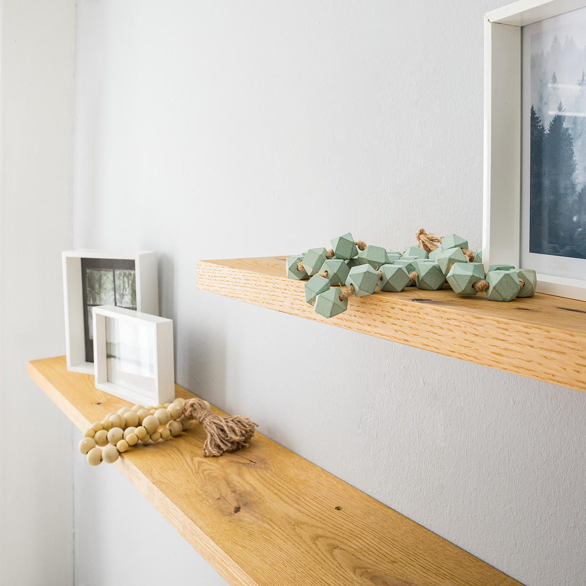 WANDBOARD - Echtholzfurnier, Eiche - Eichefarben, Holzwerkstoff (120/3/20cm) - home24