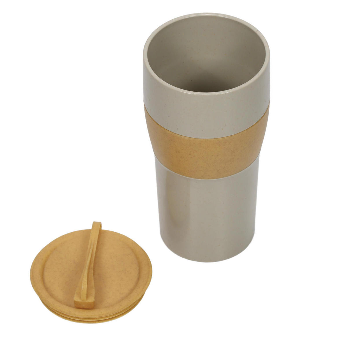 THERMOBECHER Aroma To Go Xl 700 ml 10/9,2/19 cm - Goldfarben, Kunststoff (0.7L) - KOZIOL