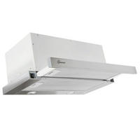 DUNSTABZUGSHAUBE GCH B 135 IS + umluftset, 60 cm Edelstahl - Silberfarben, Metall (60/24.3/30cm) - Gurari