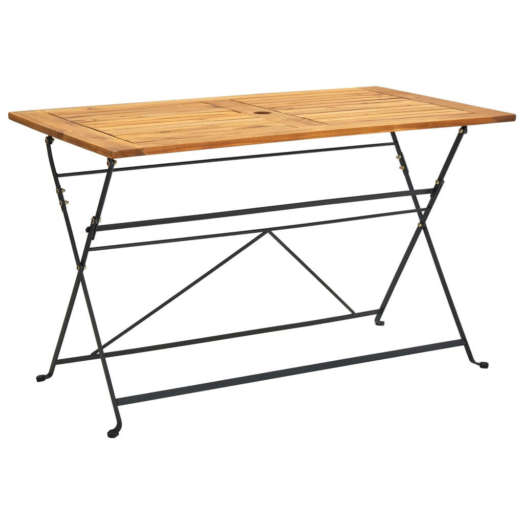 vidaXL Gartentisch Braun 70x74x120 cm