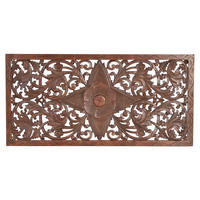 KOPFTEIL Mangoholz - Braun, Holz (3/81/166cm) - Giner y Colomer