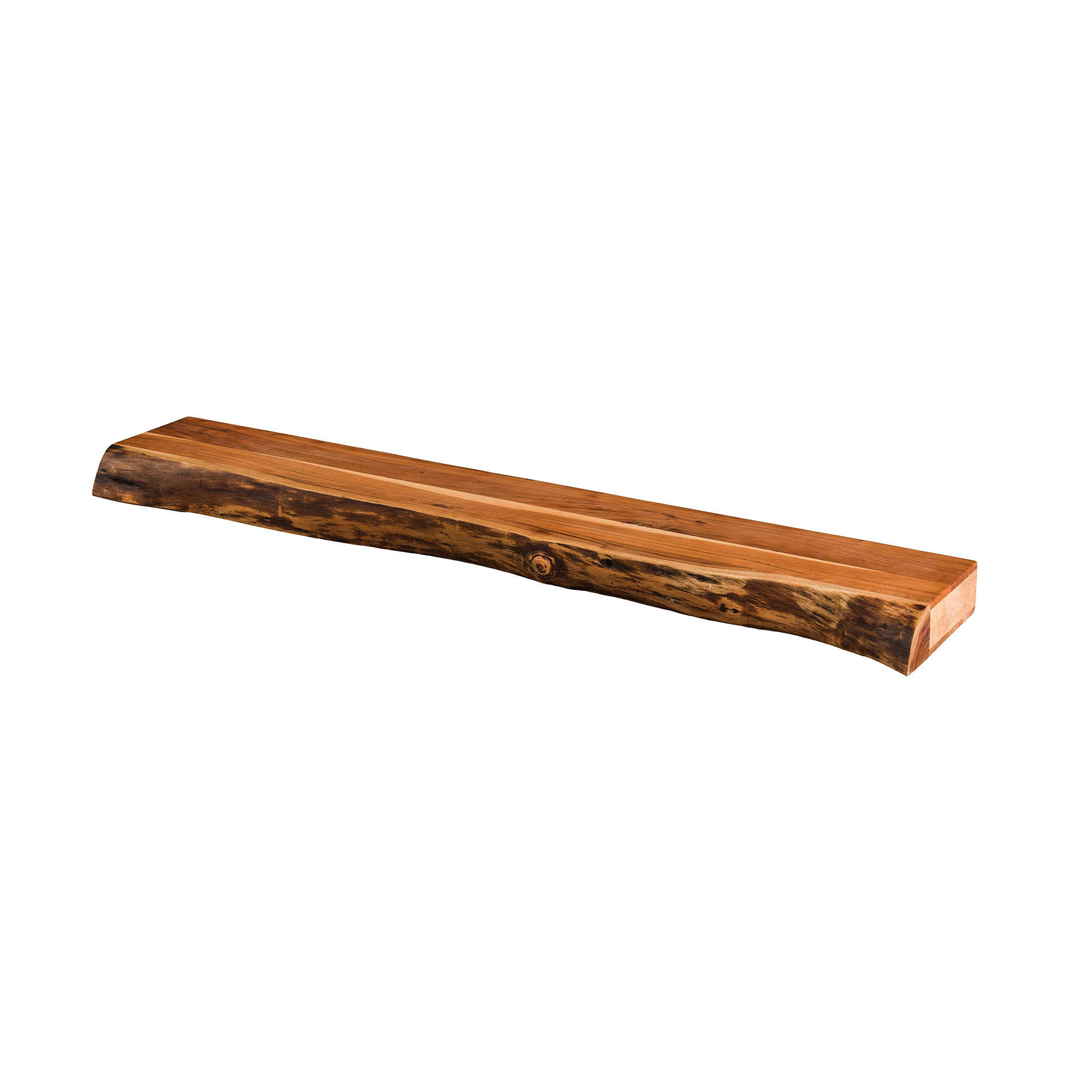 Hoyz Collection Wandregal Braun 150x8x25 cm