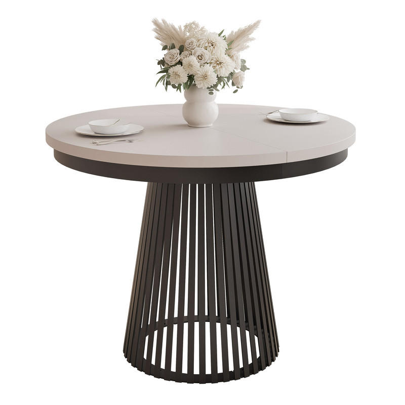 Idohome Ausziehtisch Kaschmir 100x75x100 cm