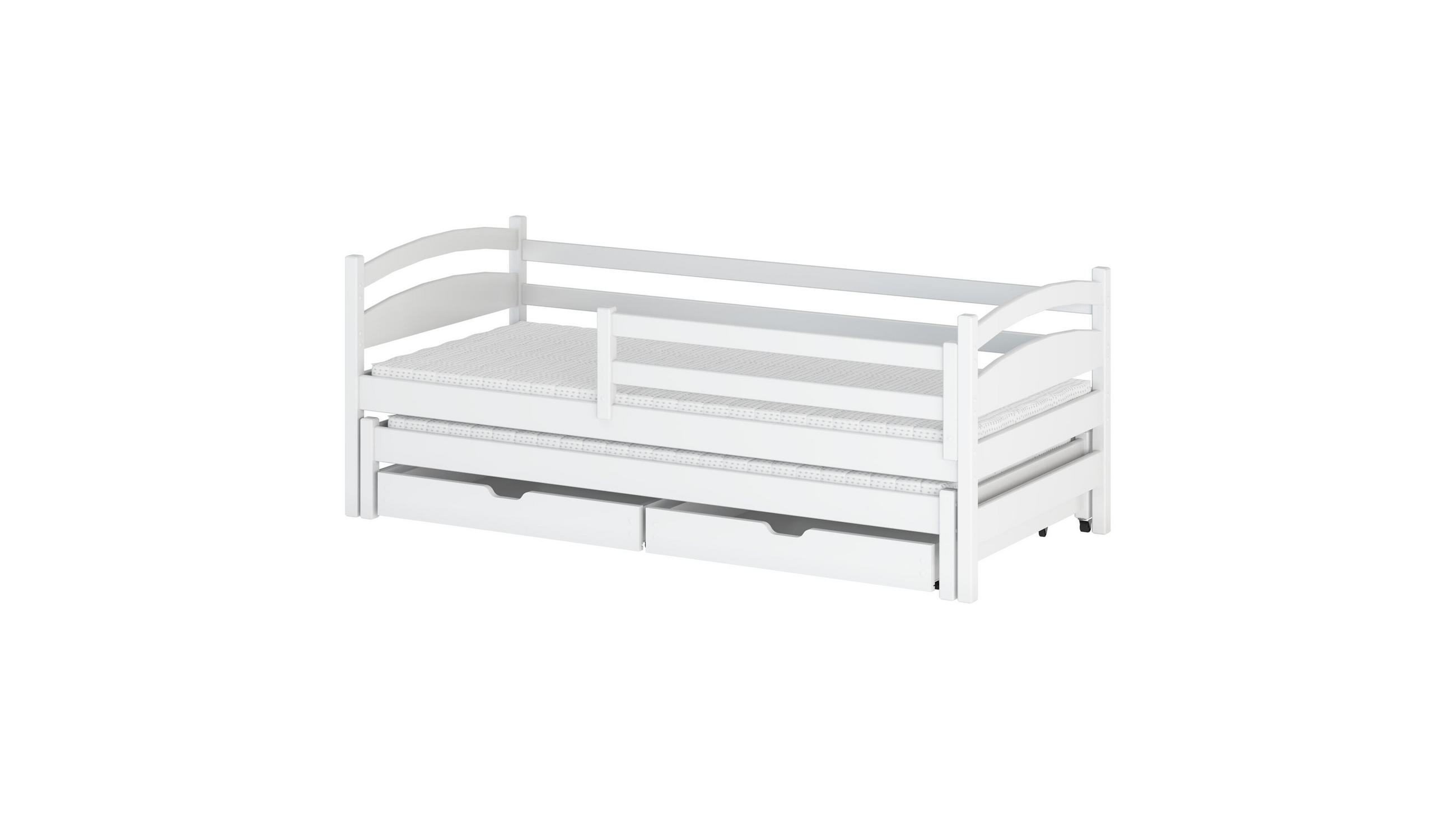 KINDERBETT WEIß - Weiß, Holz (90/200cm) - FURNLUX