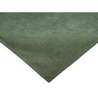 MITTELDECKE FarbTon Chenille-Haptik oliven-grün 80/80 cm - Dunkelgrün, Textil (80/80cm) - beties Heimtextil