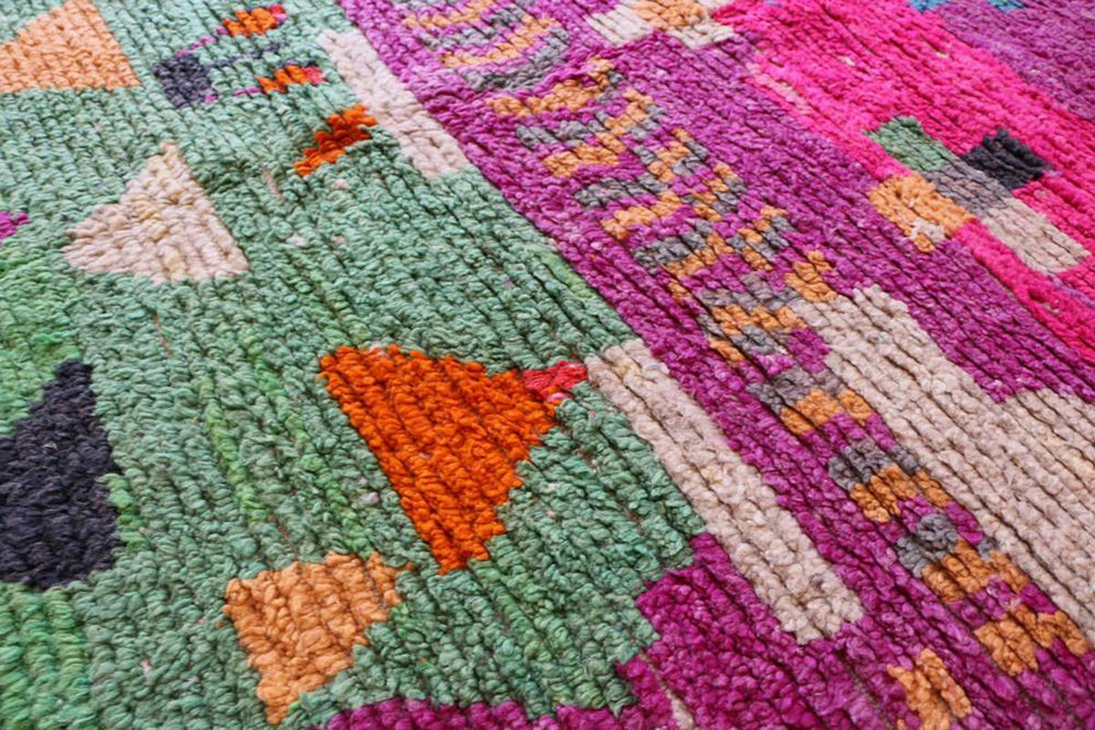 BERBERTEPPICH aus reiner Wolle 180x 249 cm - Multicolor, Naturmaterialien (180/249cm) - AFK Living