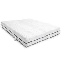 VISCOMATRATZE Smart 140x200 cm - Weiß, Textil (140/200cm) - Sleezzz