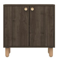 SIDEBOARD mit 2 Türen und Füßen aus massivem Buchenholz 36/72/73 cm - Naturfarben, Holzwerkstoff (36/73/72cm) - Calicosy