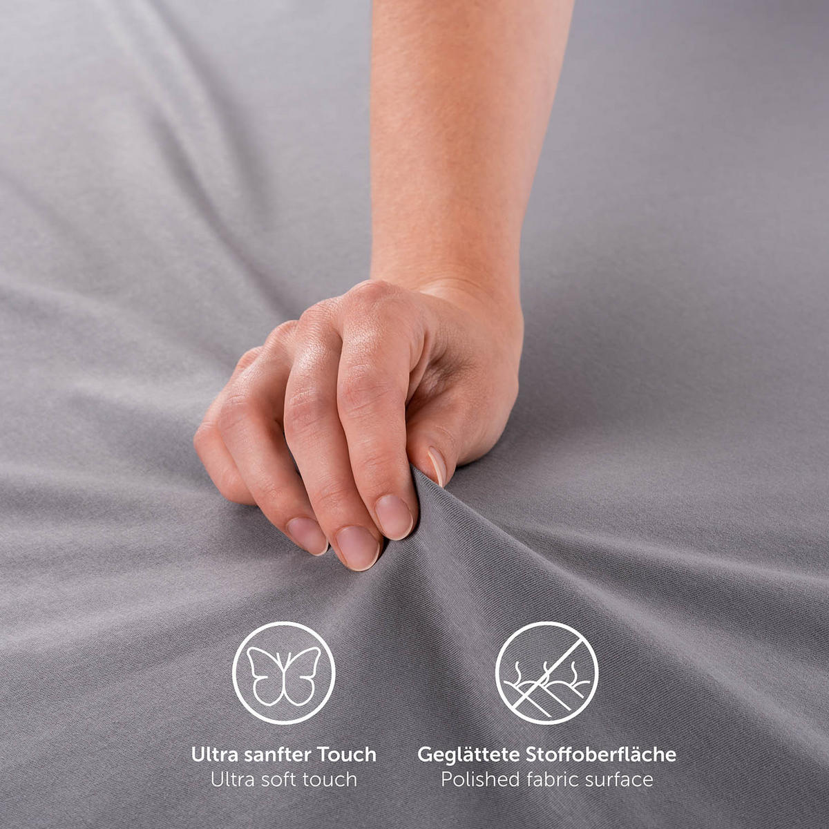 SPANNBETTLAKEN 270/200/30 cm Grün - Grün, Textil (200/270cm) - Blumtal