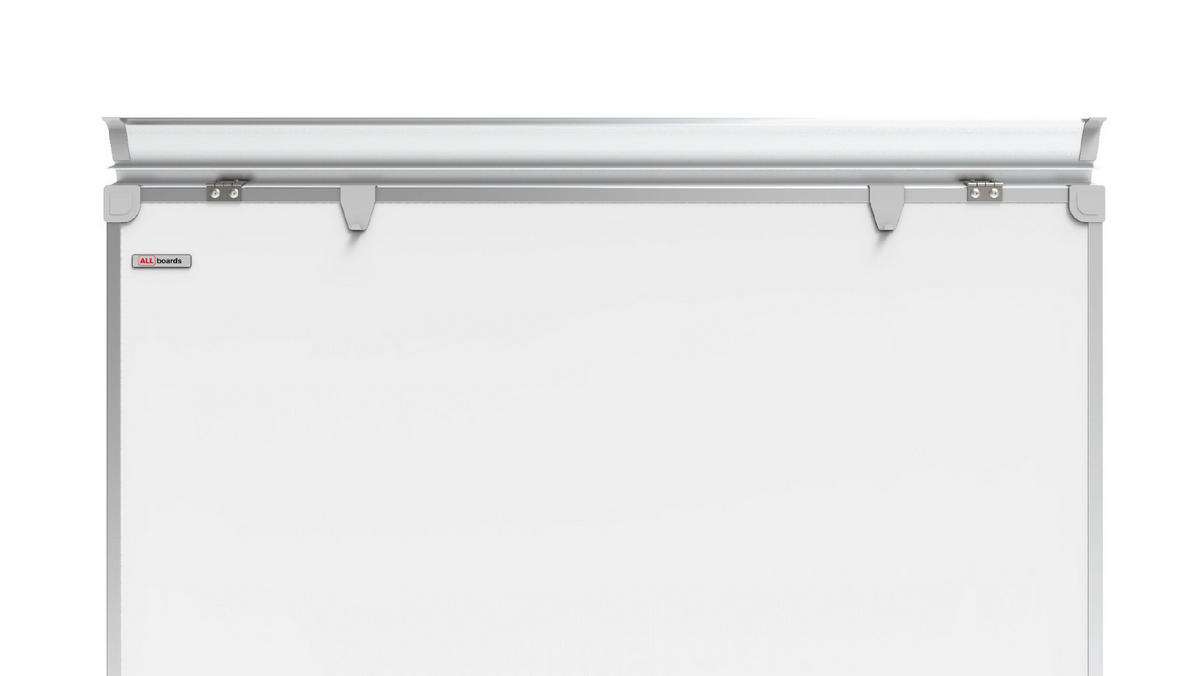 FLIPCHART - Dreibeinig 100x70cm - Weiß, Metall (100/70/1.5cm) - ALLboards