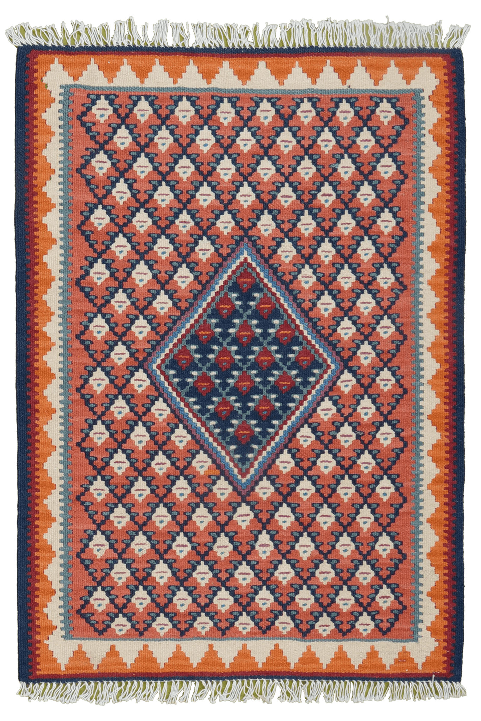 Looma Kelim-Teppich Rot 62x86 cm