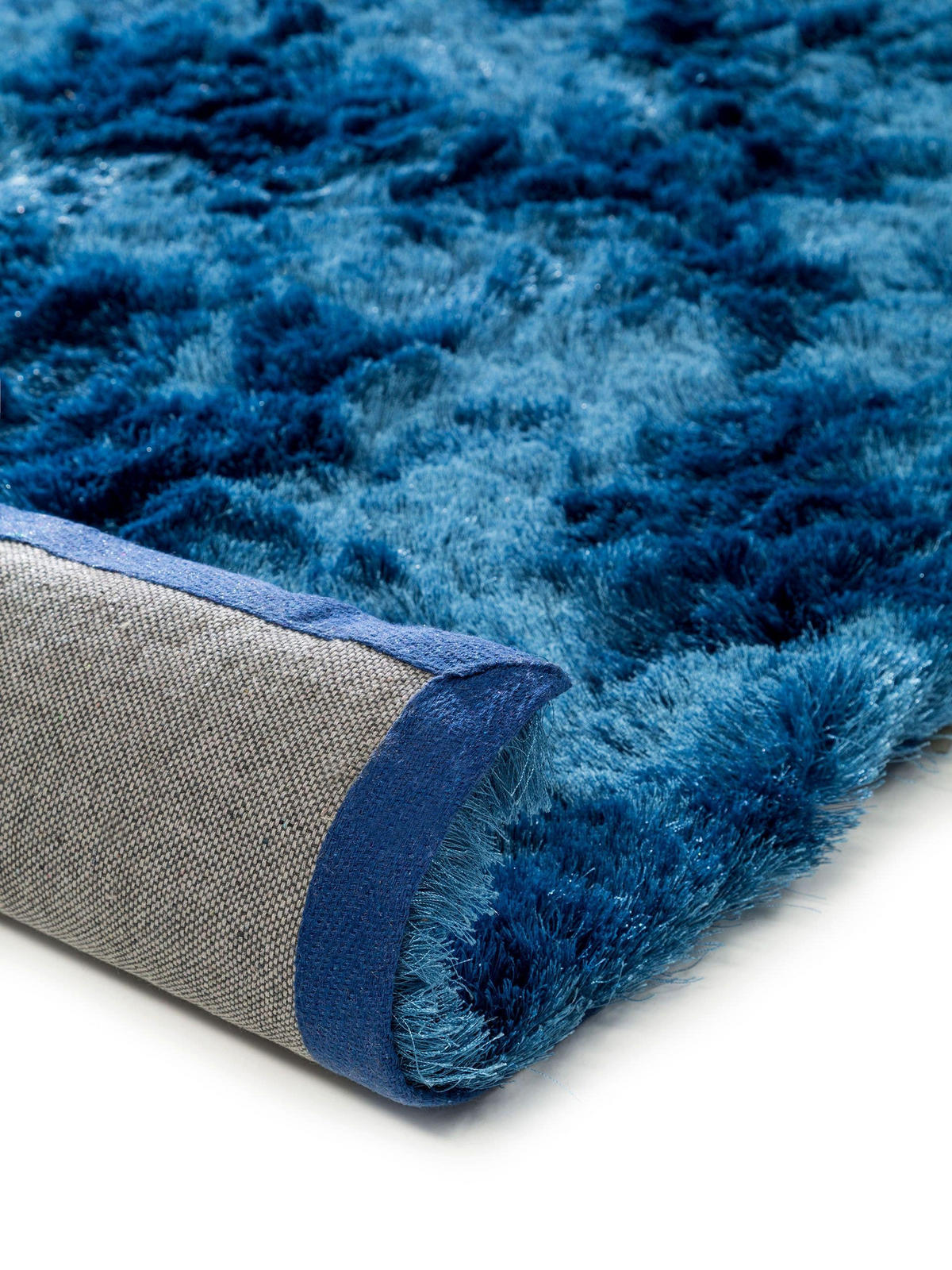 HOCHFLORTEPPICH Whisper Blau 200x290 cm - Blau, Textil (200/290cm) - benuta Nest