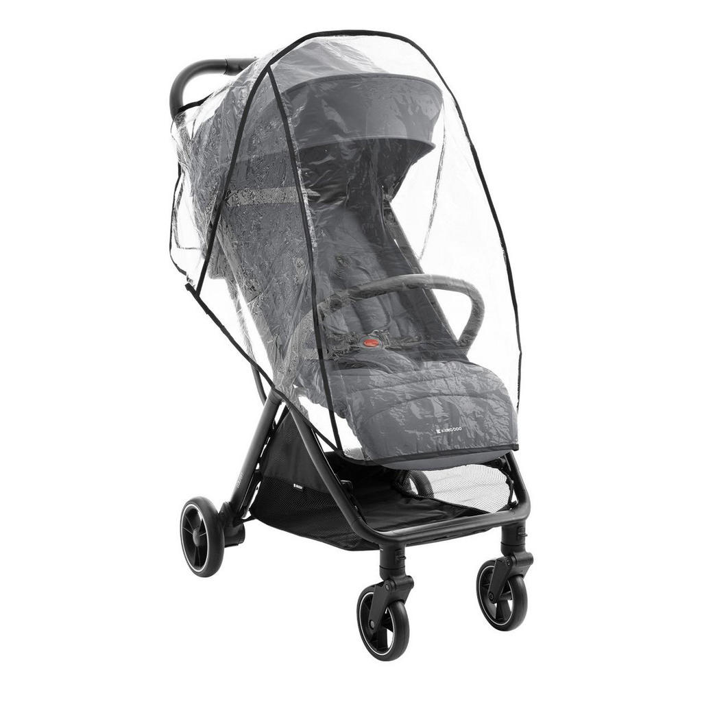 Thumbnail - Kikka boo Buggy, Schwarz, Grau, Metall, 53x105x66 cm, kinder, unisex, Baby on Tour, Kinderwagen, Buggys