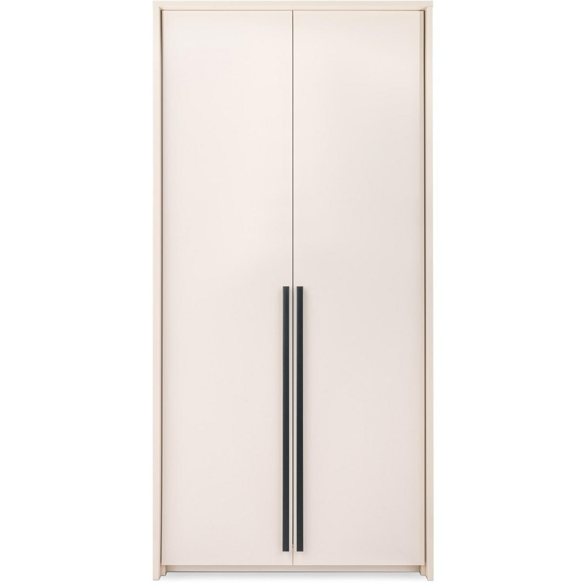 DREHTÜRENSCHRANK Giana mit 2 Türen, 105 cm, Beige Sand - Sandfarben/Beige, Holzwerkstoff (105/215/64.5cm) - Beautysofa