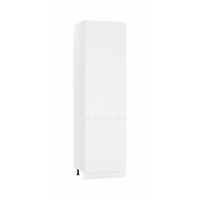 HOCHSCHRANK D60SŁ P/L - Zivora - Hochwertiges Design Konzept - Weiß, Holz (60/213.3/56cm) - ROYAL24_MARKT