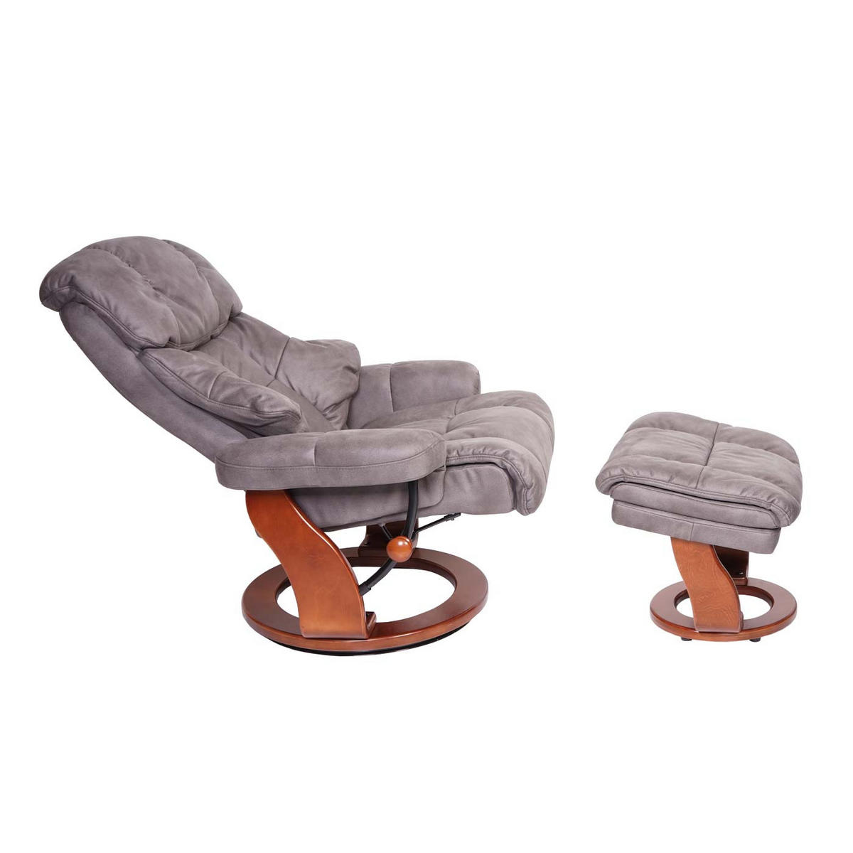 RELAXSESSEL XXL Anthrazit - Anthrazit, Textil (97/112/88cm) - MCA