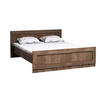 BETT TADEUSZ T-20 - Dunkelbraun, Holzwerkstoff - Meblini