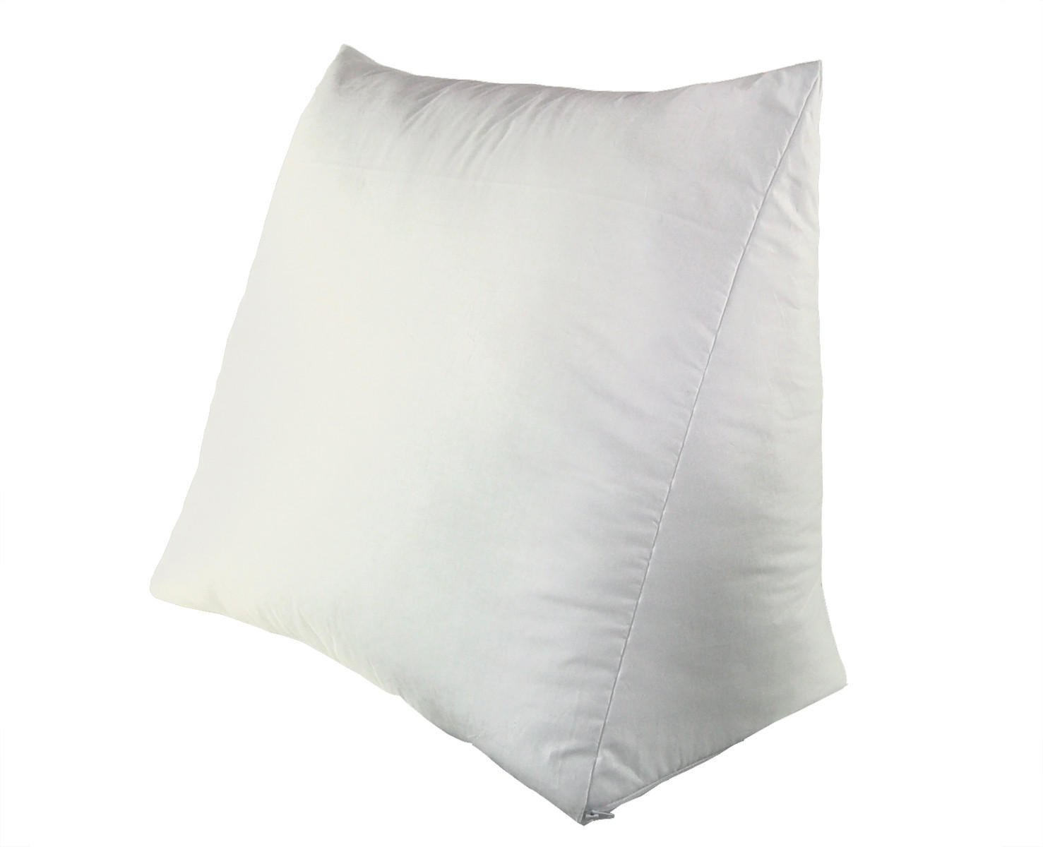 KEILKISSEN PublikUp gefüllt mit Schaumstoffflocken 62/49/30 cm - Weiß, Naturmaterialien/Textil (49/62cm) - beties Heimtextil