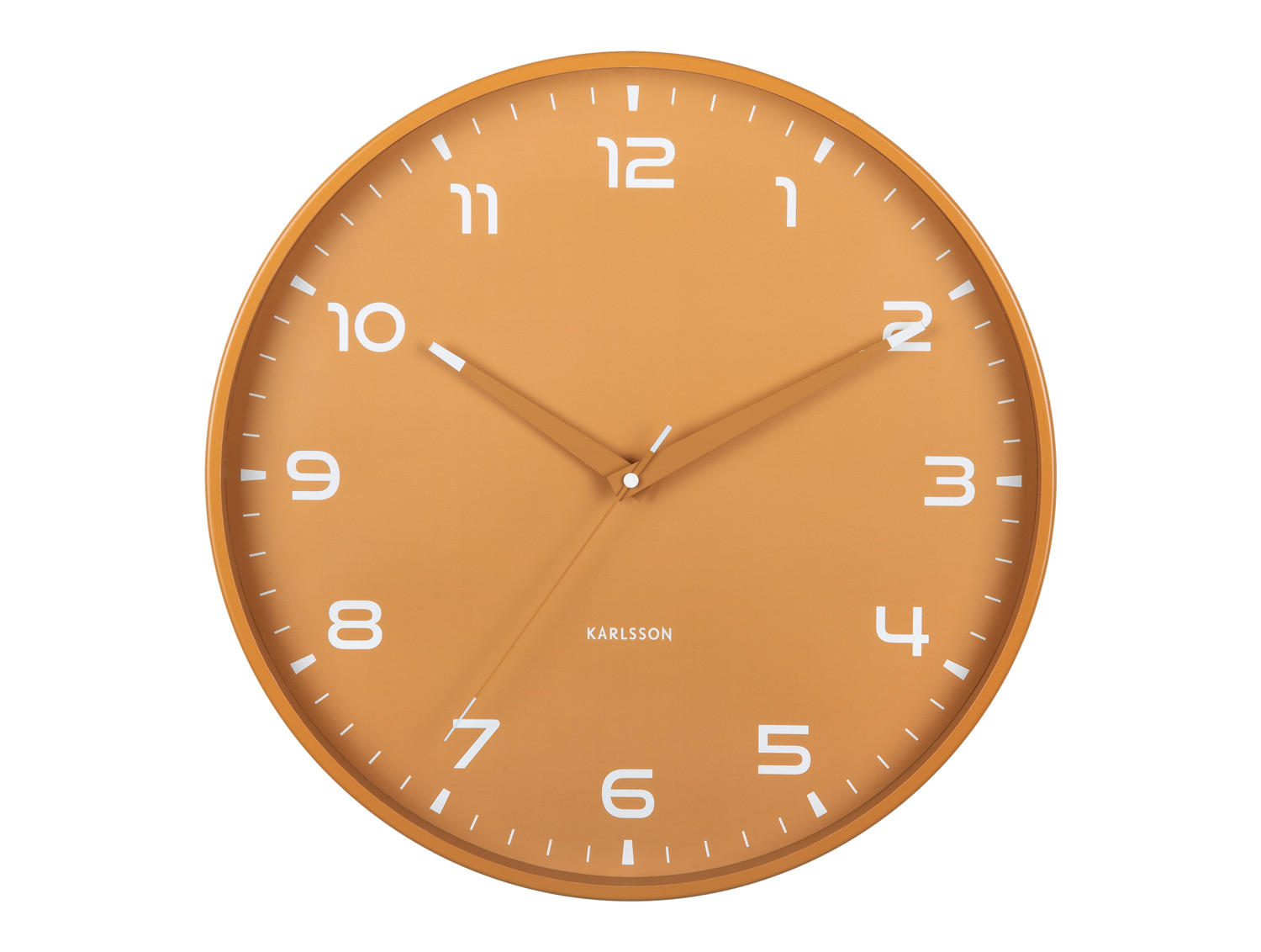 WANDUHR Orgullo Ø40 cm - Gelb, Metall (40/4.3/40cm) - Karlsson