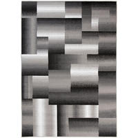 TEPPICH MAYA Creme Vierecke Streifen Verwischt 200/250 cm - Creme, Textil (200/250cm) - Tapiso