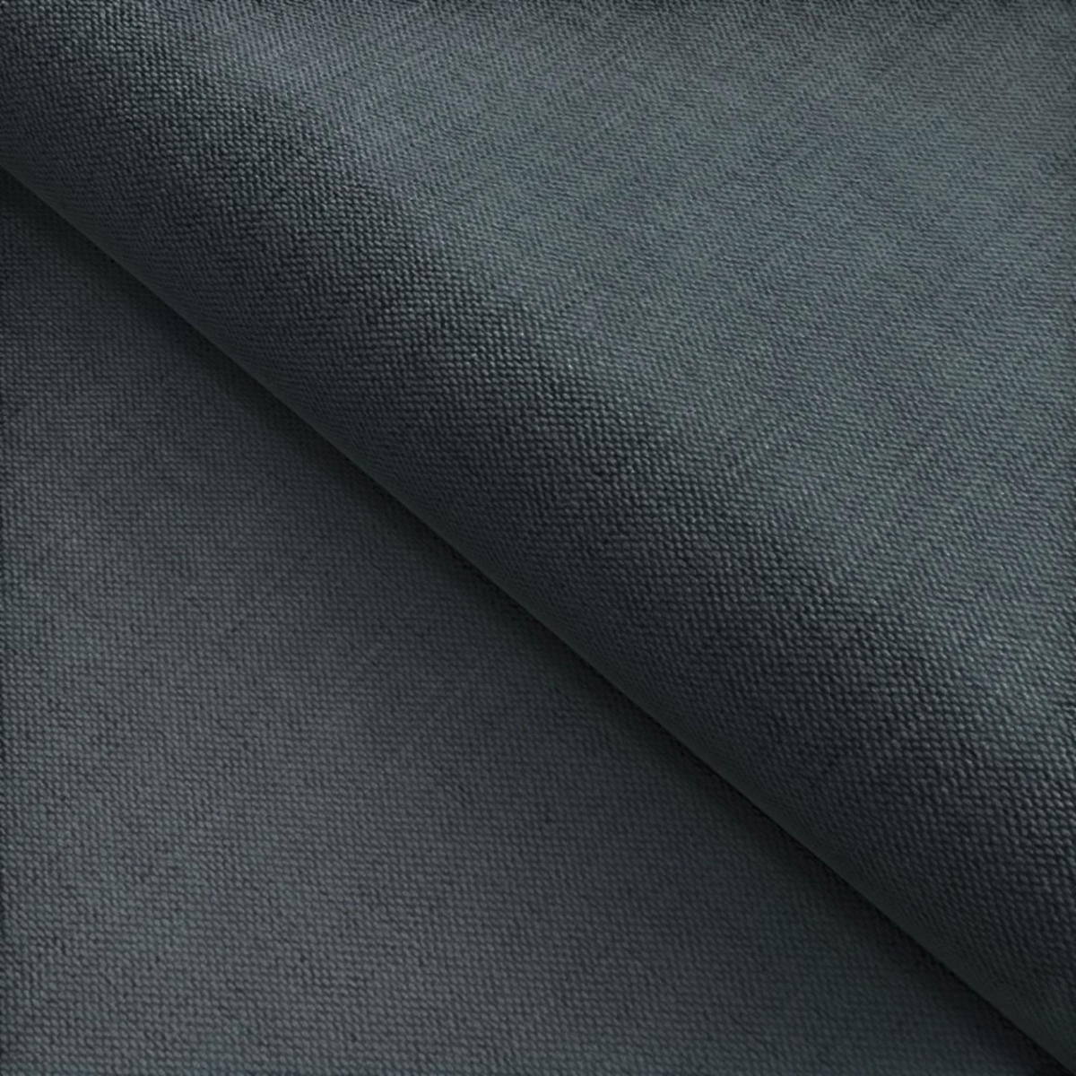 SOFA 4-sitzer Bastien In Stoff Moly - Anthrazit, Holzwerkstoff/Textil (335/95/97cm) - Fun Möbel