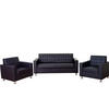 SOFAGARNITUR Dunkelbraun - Dunkelbraun, Textil (89/82/75cm) - MCW