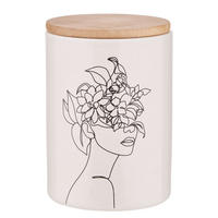 AUFBEWAHRUNGSDOSE Queen It - Grau, Keramik (10/14/10cm) - BUTLERS