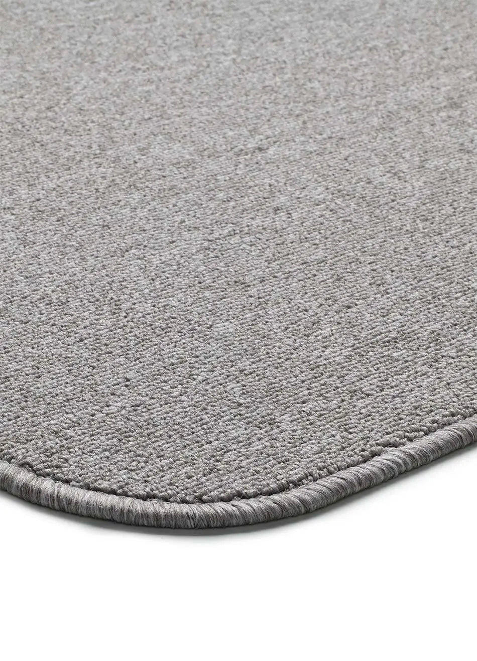 TEPPICHLÄUFER waschbar Silber Leila 67/200 cm - Hellgrau, Kunststoff/Textil (67/200cm) - Atticgo