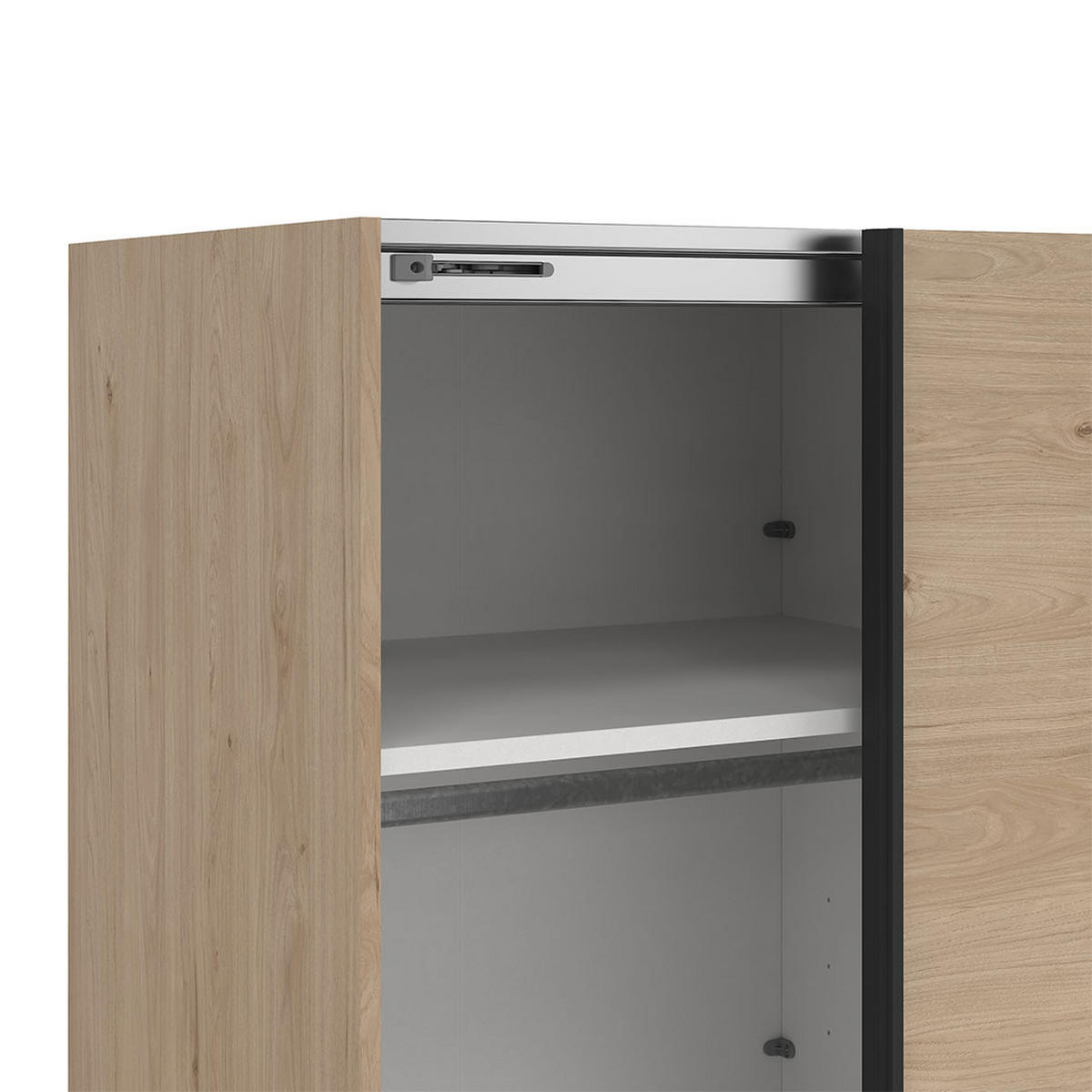 SCHIEBETÜRENSCHRANK, Como, Eiche, Holzwerkstoff, 244 x 67 x 221 cm - Eichefarben, Holzwerkstoff (244/221/67cm) - ebuy24