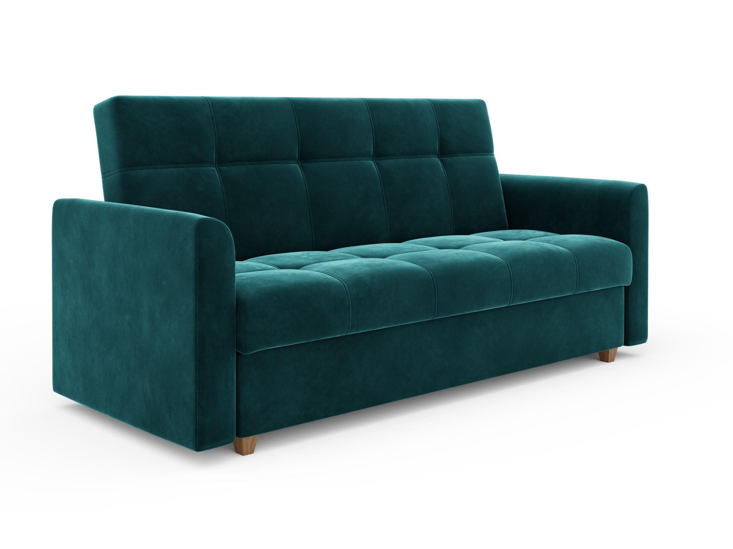 SOFA LENTO mit Schlaffunktion ITAKA 39 mit Stauraum - Violett, Textil (87/95/216cm) - Bedante