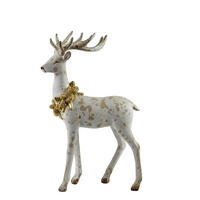 DEKOFIGUR Santa Lila Weiß 18x8,5x28 cm Kunststoff - Weiß, Kunststoff (8.5/28/18cm) - Mondex