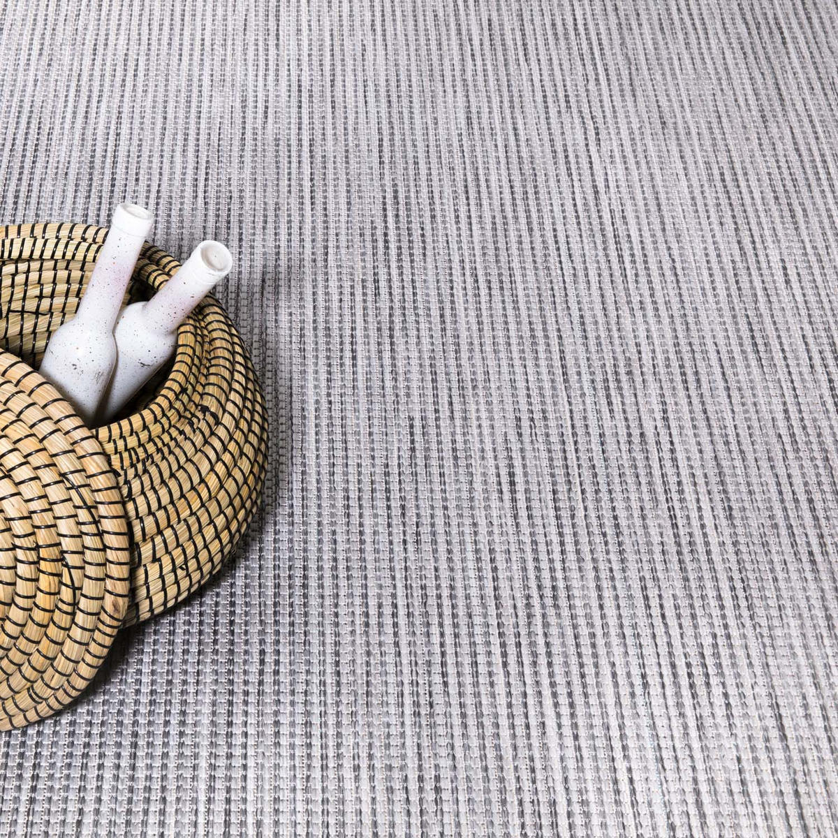 OUTDOOR-TEPPICH Sun 470 Grau 200x290 cm - Grau, Textil (200/290cm) - carpet city