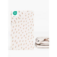 SPANNBETTLAKEN Organic Cute Tiger Spots 75x100 cm | Spannbetttuch für Laufgitter & Babymatratzen - Beige/Naturfarben, Textil (75/100cm) - Sämann – make a difference.