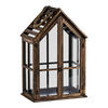 LATERNE Homesi - Braun, Holz (21.5/51.5/32cm) - home&you