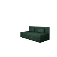 SOFA Siena In Opera - Dunkelgrün, Holzwerkstoff/Textil (200/90/97cm) - Fun Möbel