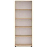 REGÁL Odelis, dub, 79 cm - černá/béžová, kompozitní dřevo/plast (79/203/33.7cm) - Selsey