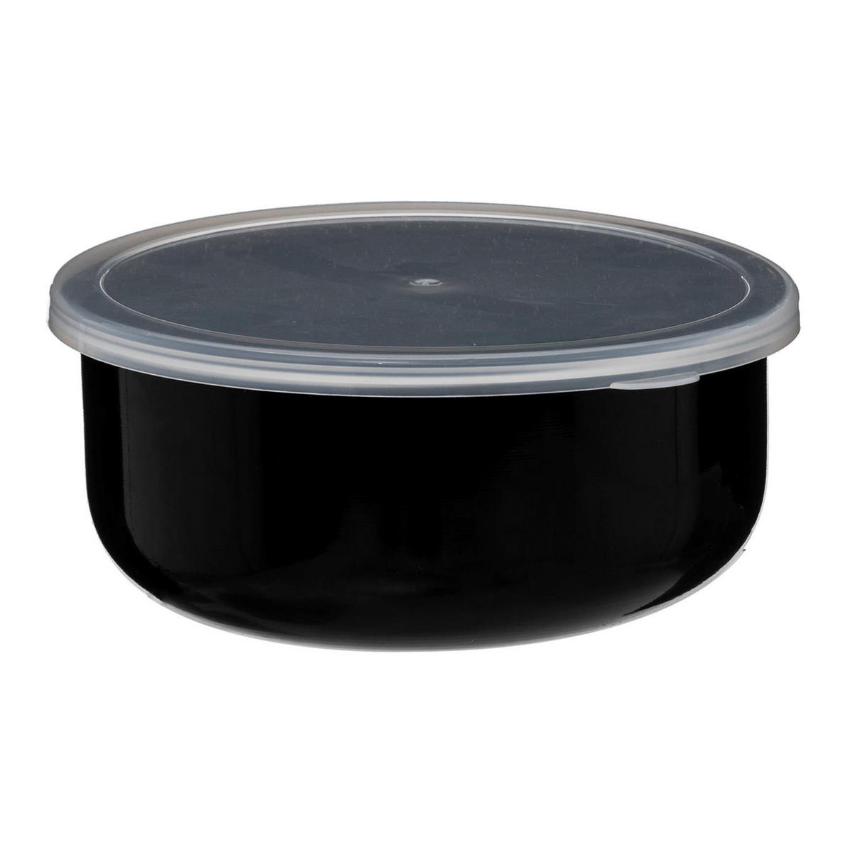 TÖPFE-SET mit abnehmbarem Griff und Silikondeckeln 29,5/5 cm - Schwarz, Metall (5/29.5cm) - 5five Simply Smart