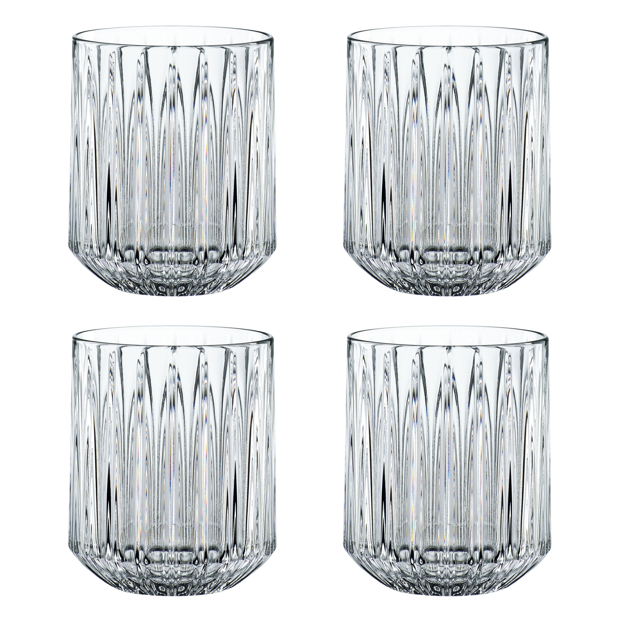 TUMBLER Jules Becher, 4er Set, Kristallglas, 305 ml, - Transparent, Glas (0.3L) - Nachtmann