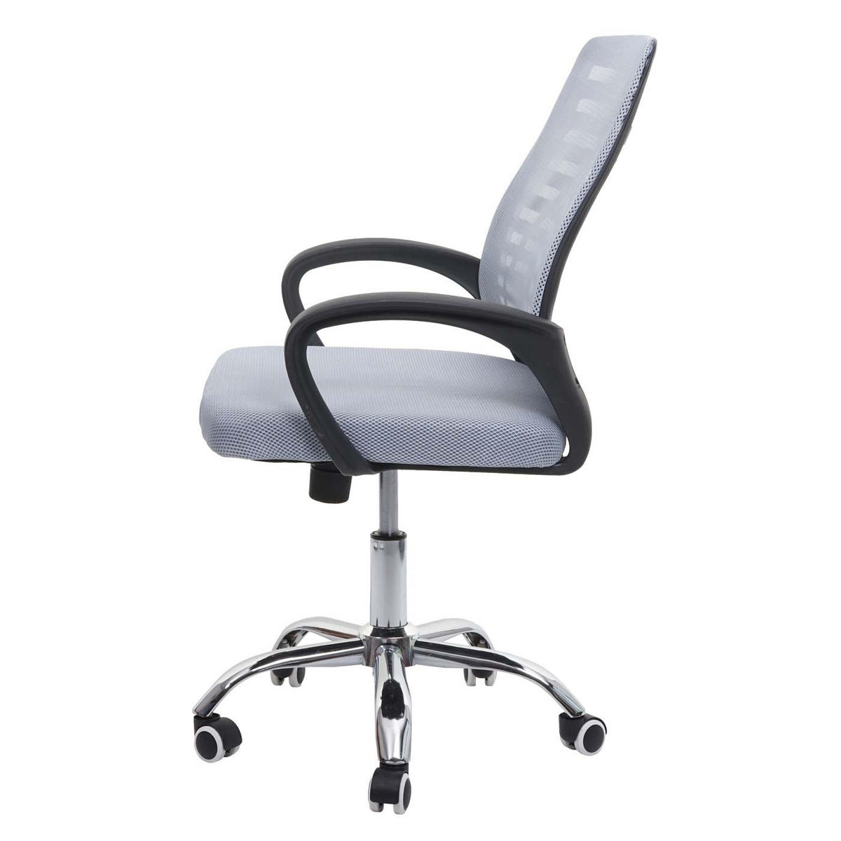 BÜROSTUHL Grau - Grau, Textil (60/97/57cm) - MCW