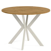 TISCH Kaschmir EWA Ausziehbar - Kaschmir/Eichefarben, Holzwerkstoff (100/100/76cm) - Sepro Meble