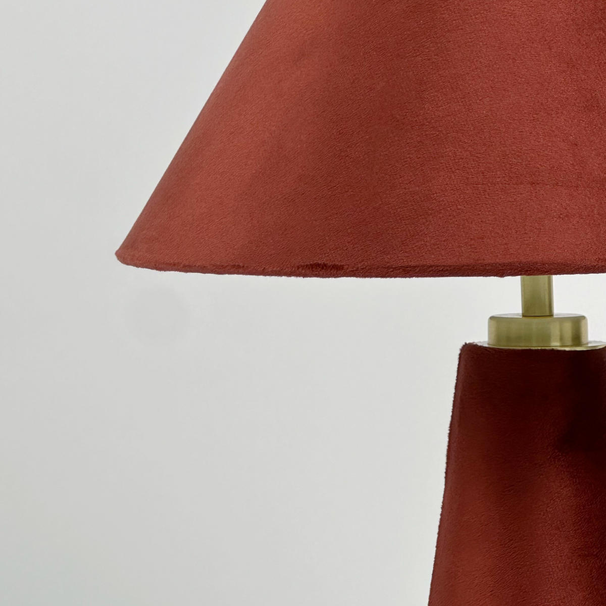 TISCHLAMPE - Rosa, Textil/Metall (30/30/47cm) - Relaxdays