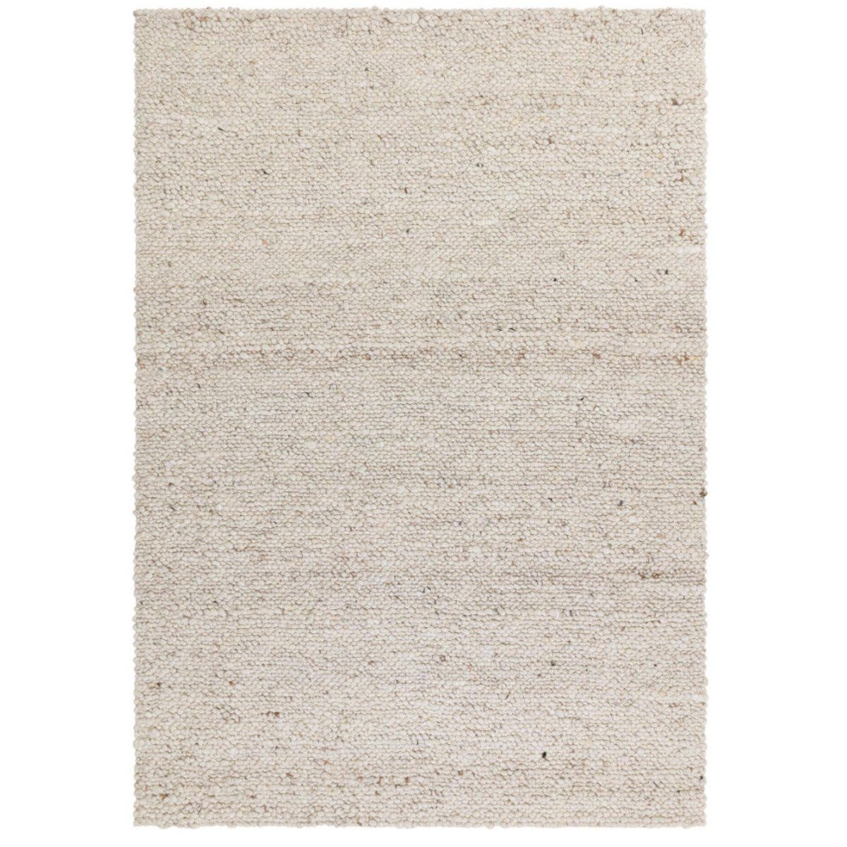 TEPPICH Wohn-/Schlafzimmer DAREL Weiß 120x170 cm - Weiß, Naturmaterialien (120/170cm) - Novatrend