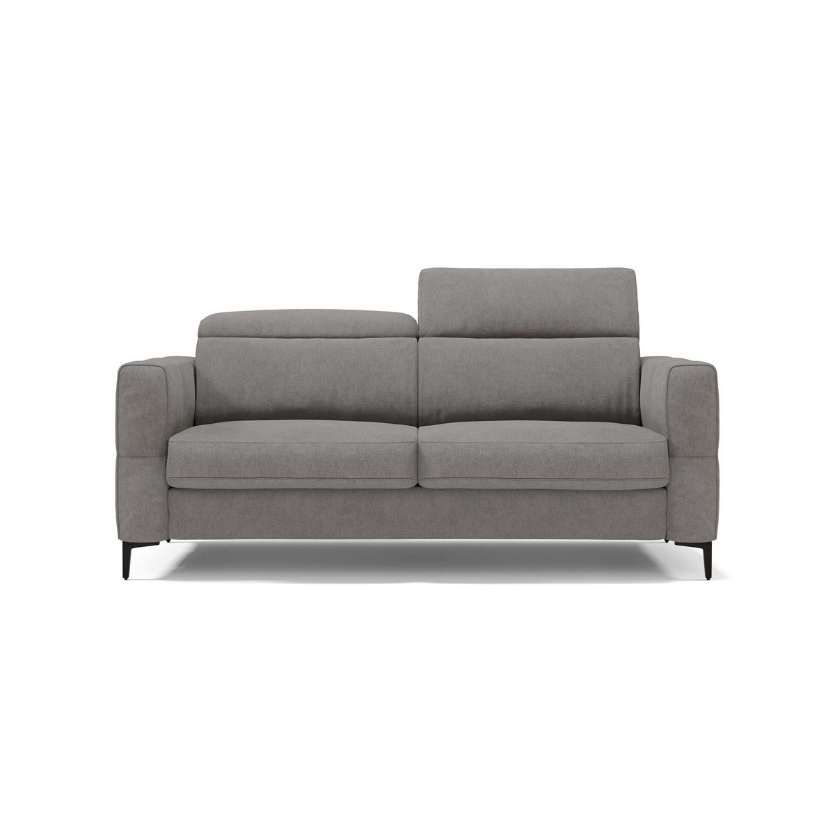 SCHLAFSOFA Gardenia - Grau, Metall (198/88/94cm) - Divani.store