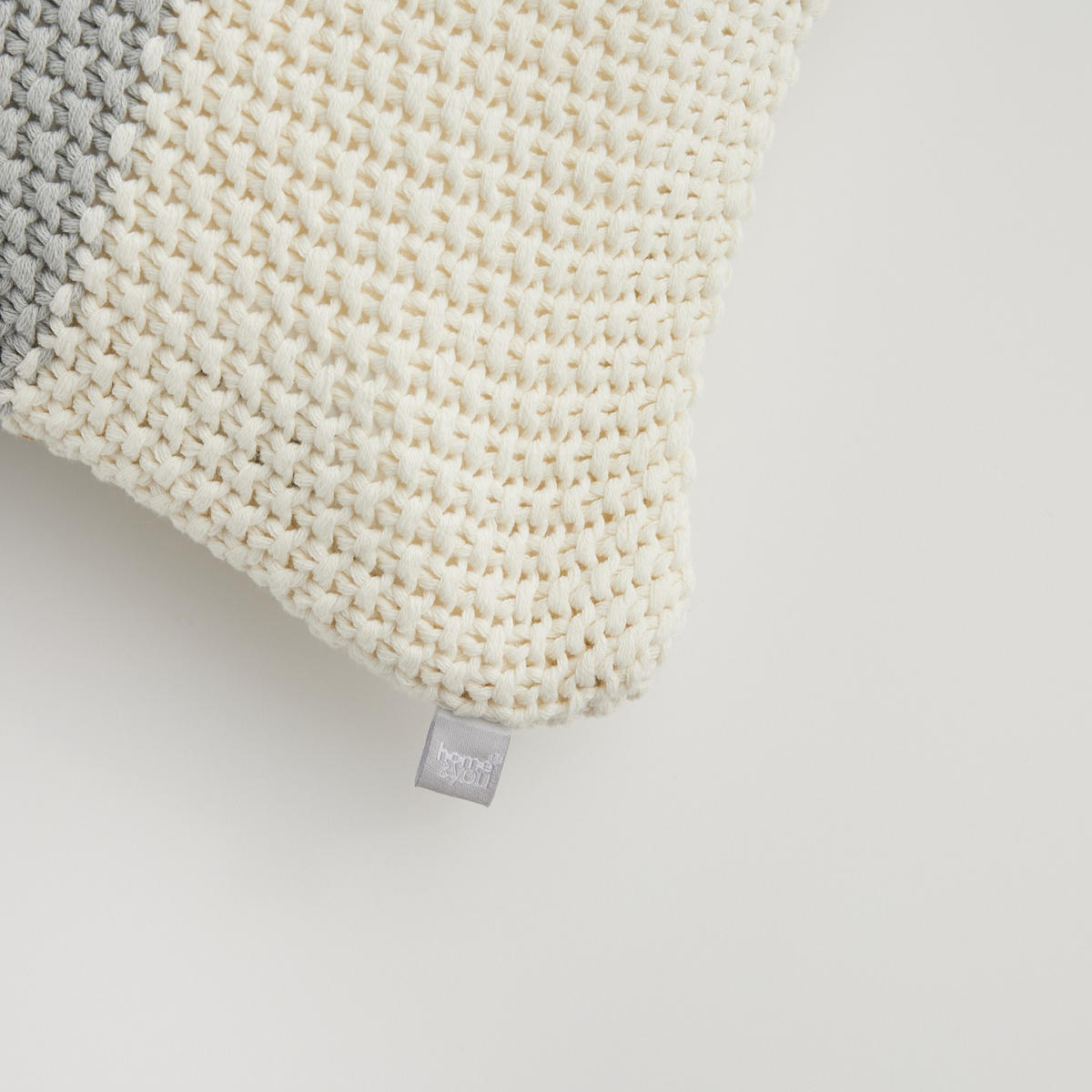 KISSENBEZUG Lenora - Grau, Textil (45/45cm) - home&you