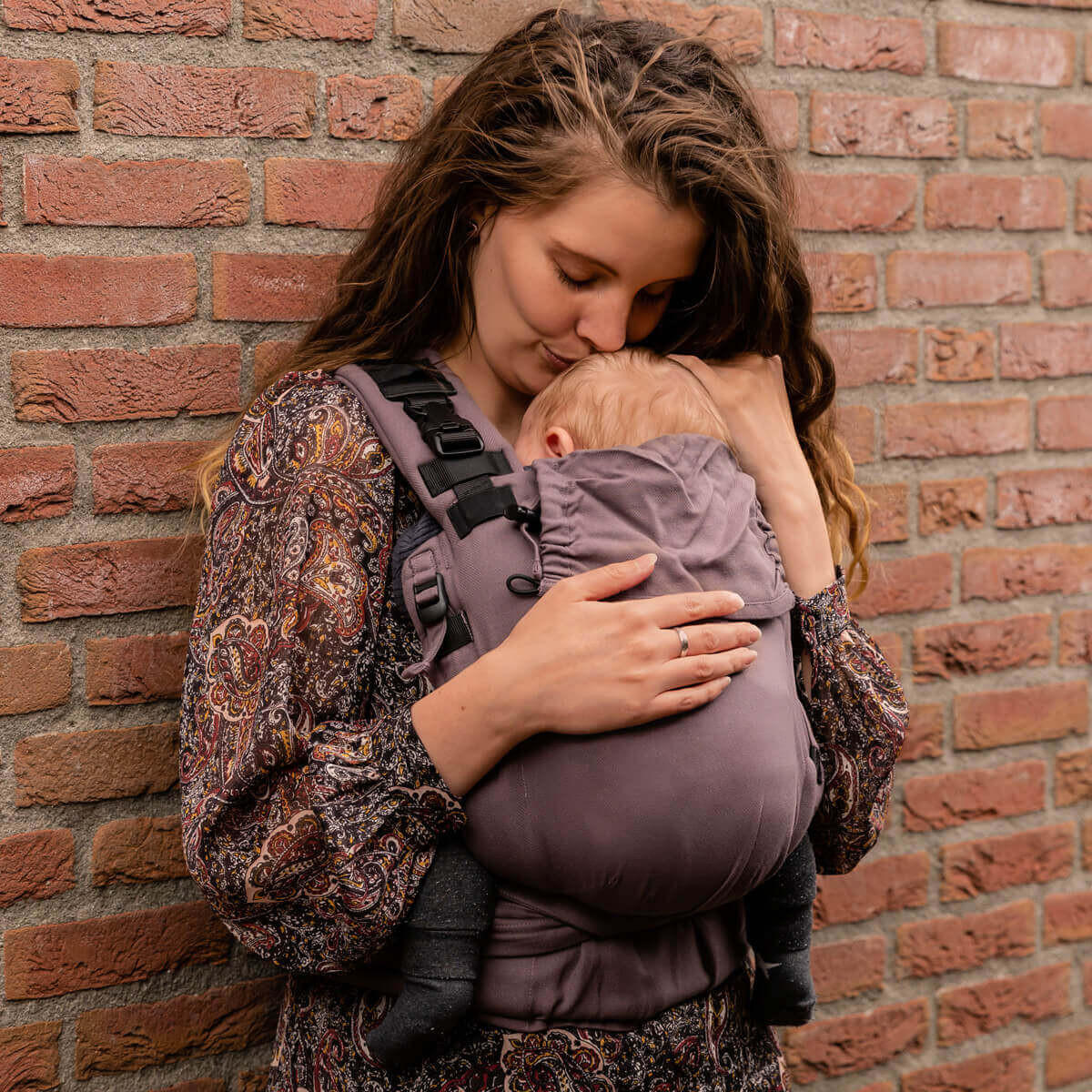 BABYTRAGE Nabaca Basic-Set - Anthrazit, Textil (26.5/7.2/38.5cm) - Hoppediz