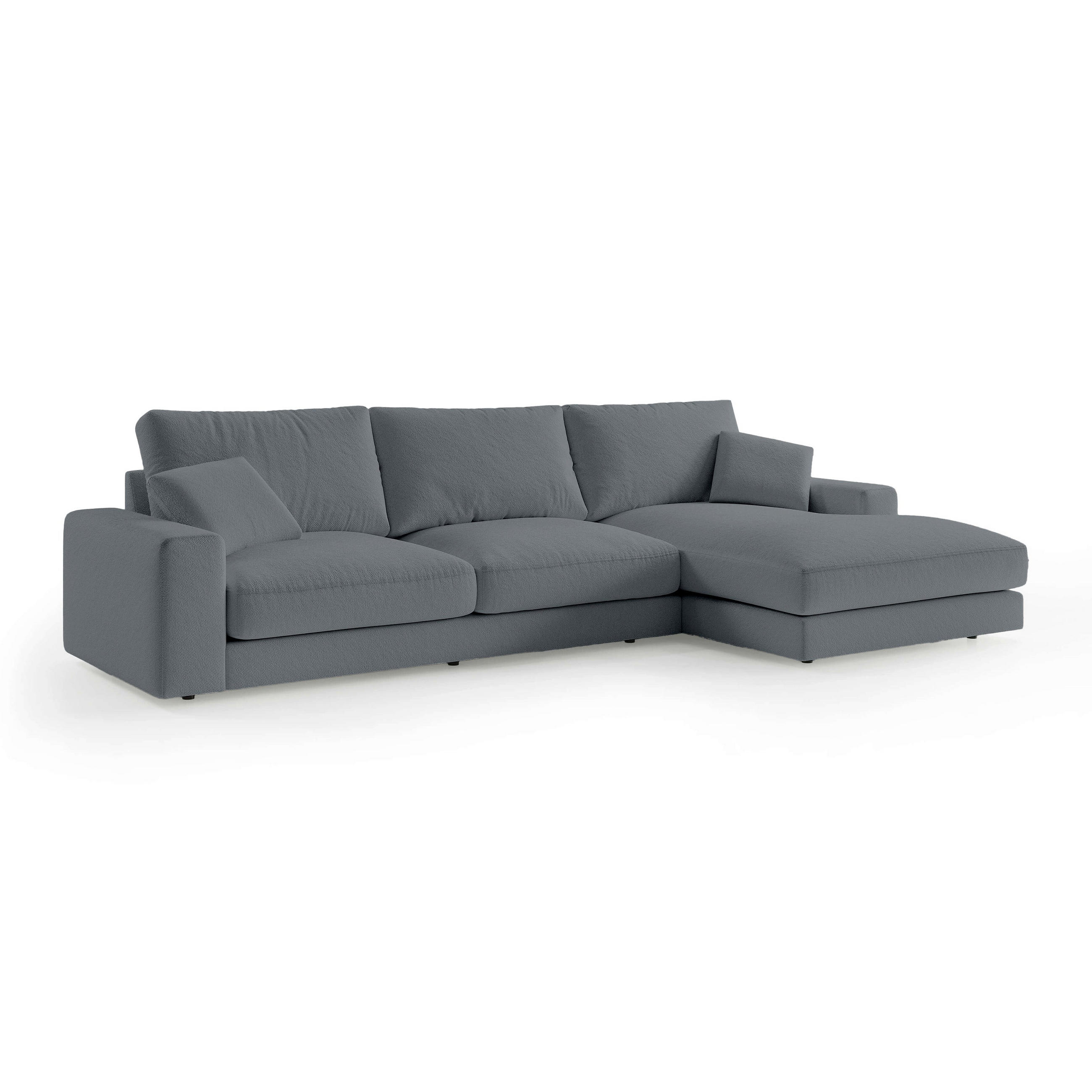 Pillovely Ecksofa Mehrfarbig 332x92x169 cm