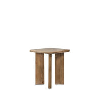 BEISTELLTISCH Rhea Natürlich 44 cm x 48 cm - Naturfarben, Holz (44/48/44cm) - Klast Home