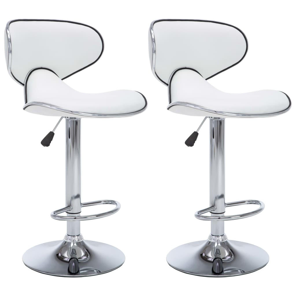 Deluke Barhocker Weiß 50x108x46 cm