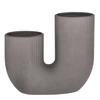 VASE Trilo - Schwarz, Keramik (16cm) - home&you