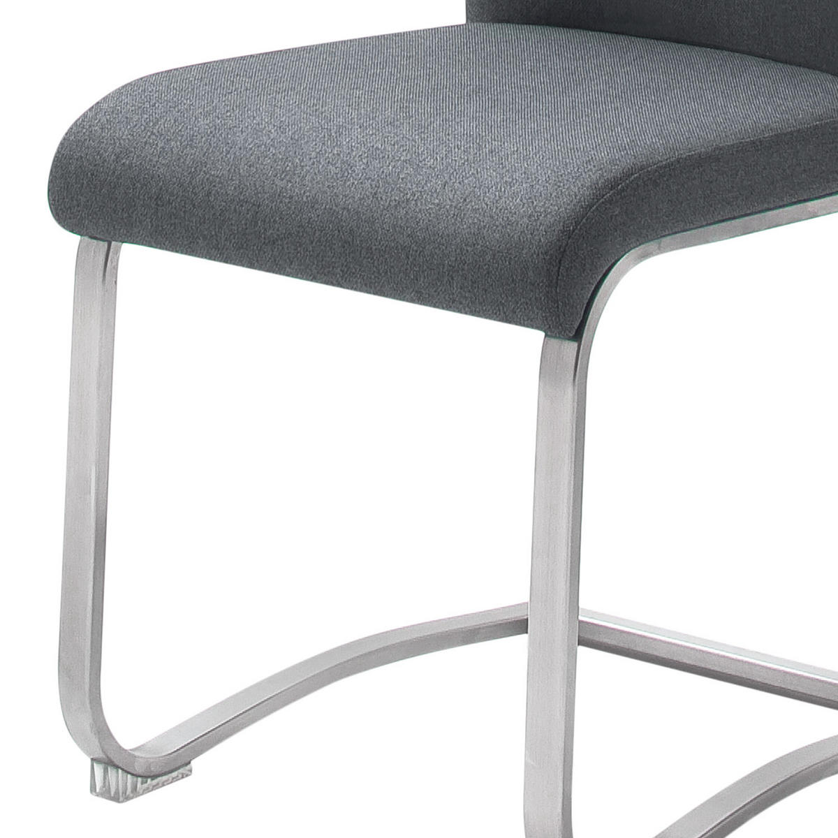 FREISCHWINGER - Metall / Textil - Anthrazit, Textil/Metall (43/103/52cm) - home24
